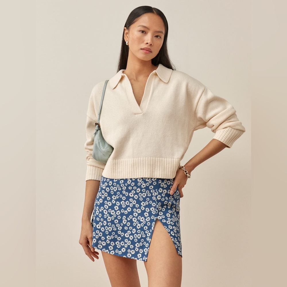 Reformation Margot Skirt in Dana